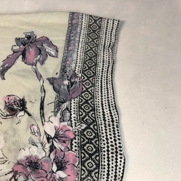 Open Front Sleeveless Kimono Women’s Size XXL Multicolor Floral Print Tassels. - Picture 11 of 12